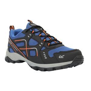 Regatta Mens Vendeavour Waterproof Walking Shoes / Olympian Blue/Black/Tango
